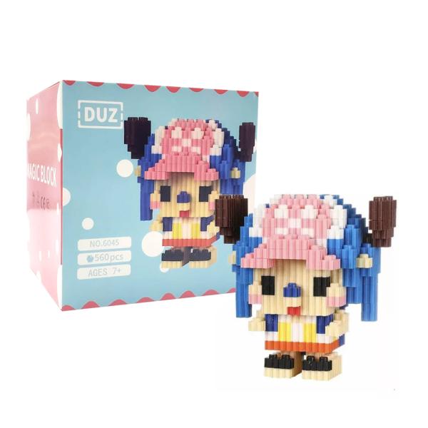 FIGURA ARMABLE DUZ – Chopper Sombrero Azul