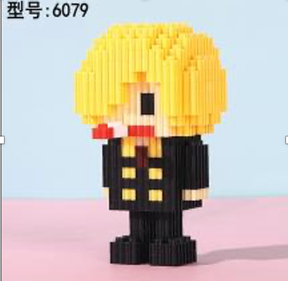 FIGURA ARMABLE DUZ – Sanji Pixelado
