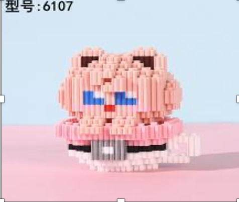 FIGURA ARMABLE DUZ – Jigglypuff sobre Pokébola Pixelado