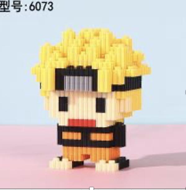 FIGURA ARMABLE DUZ – Naruto Pixelado