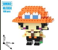 FIGURA ARMABLE – Ace Pixelado