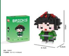 FIGURA ARMABLE – Tanjiro Pixelado