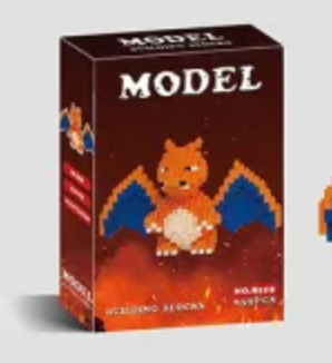 BLOQUES DE CONSTRUCCIÓN – CHARIZARD