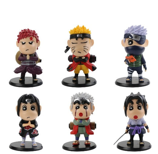COLECCION DE FIGURAS DE NARUTO (SHIN CHAN)