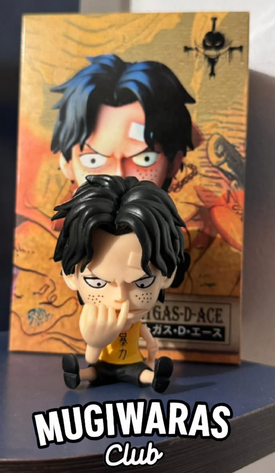 FIGURA CHIBI DE ACE - ONE PIECE