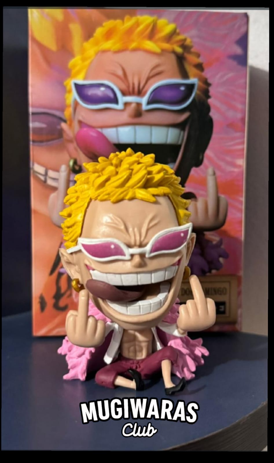 FIGURA CHIBI DE DOFLAMINGO - ONE PIECE
