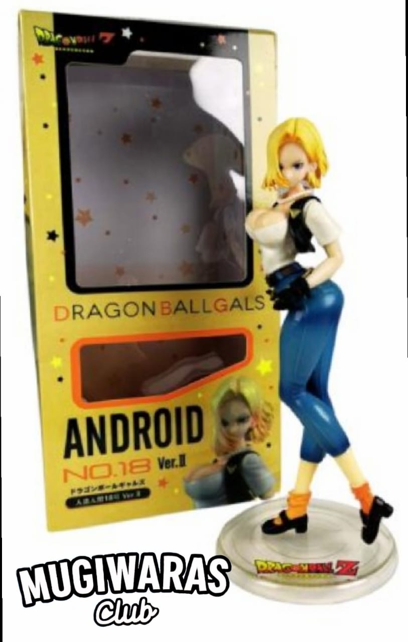 FIGURA DE ANDROIDE 18 -DRAGON BALL