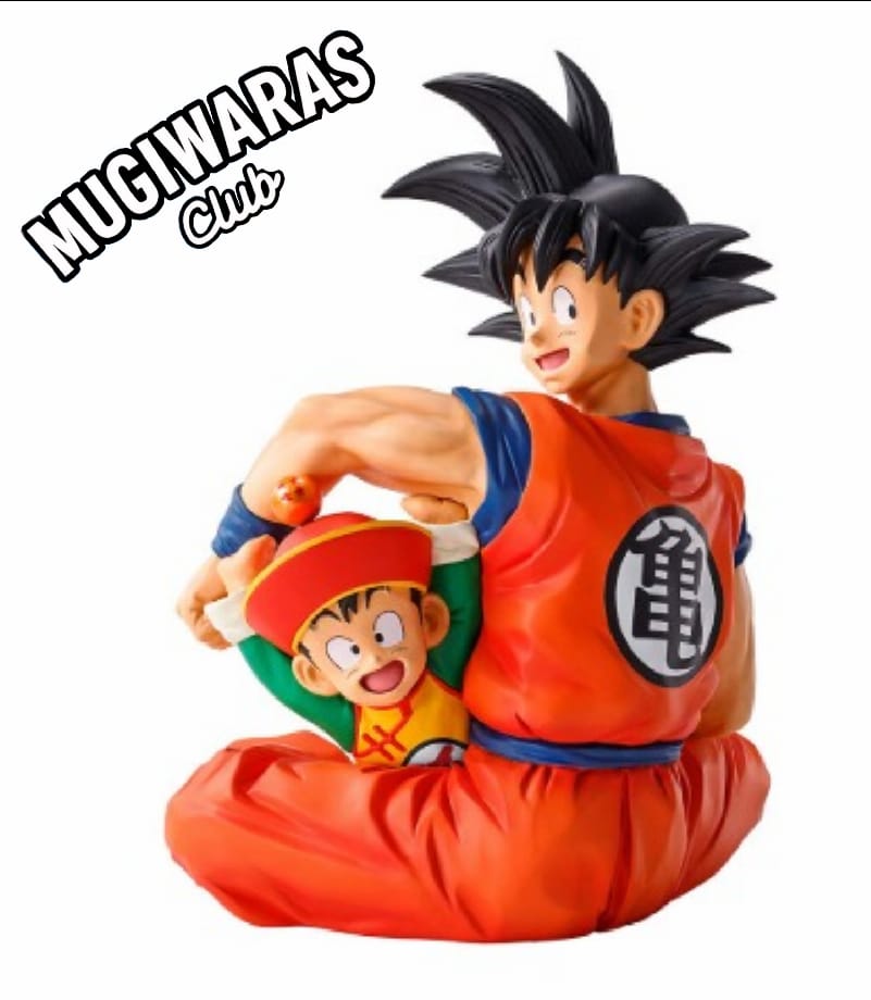 FIGURA DE GOKU Y GOHAN - DRAGON BALL
