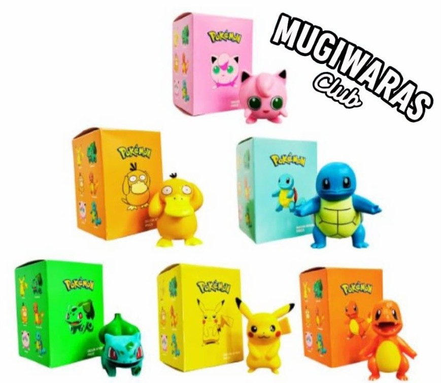 CAJAS SORPRESA DE POKEMON (ALEATORIO 6 FIGURAS)