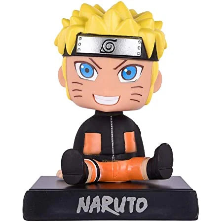 FIGURA CABEZÓN – Naruto con Ojos Amarillos (Naruto Shippuden)
